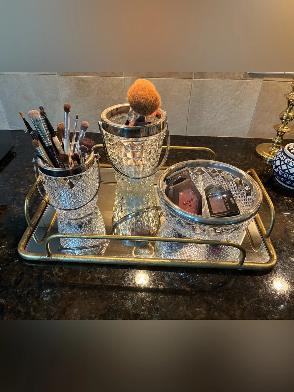 Source Unknown decorative mirrored